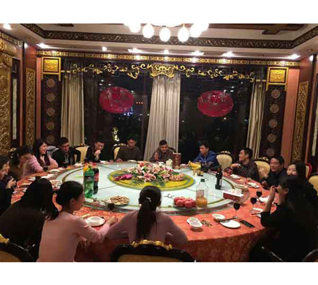 桂仁醫藥17年年會在皇宮酒店舉辦